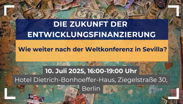 Zukunft der Entwicklungsfinanzierung