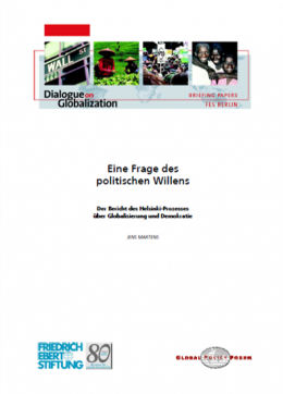 Cover_Frage des politischen Willens