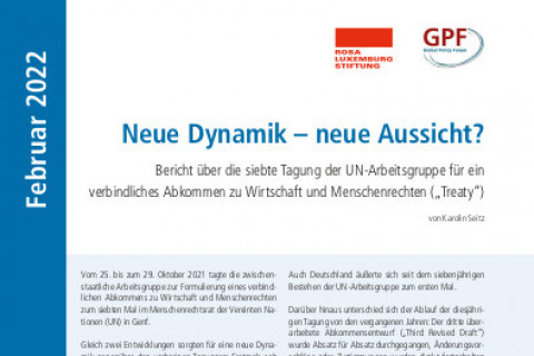 Cover Briefing 7. Tagung UN Treaty