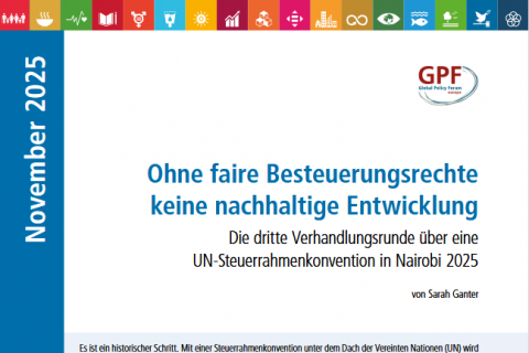 Ohne faire Besteuerungsrechte keine nachhaltige Entwicklung